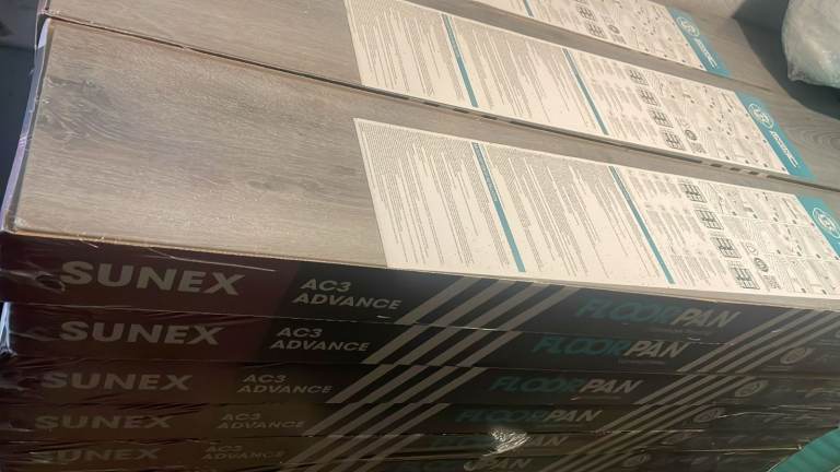 New 8mm Laminate Flooring in stock - we have Underlay  + Beading as well (490 Victoria Rd, G42 8YJ)