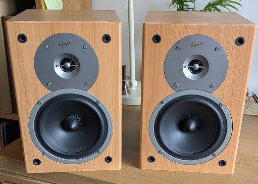 Pair GALE Gold Speakers
