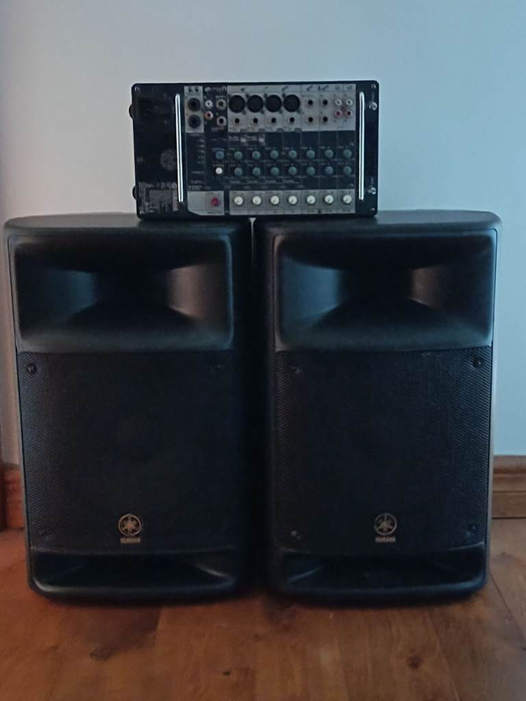 Yamaha Portable P.A. system- Stagepas 500