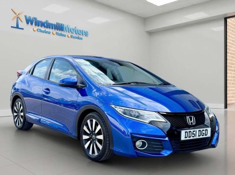 2016 Honda Civic 1.8 i-VTEC SE Plus (Navi) Euro 6 (s/s) 5dr HATCHBACK Petrol Manual