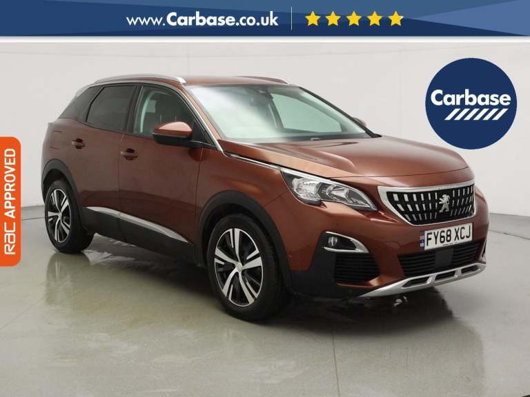 2018 Peugeot 3008 1.2 PureTech Allure SUV 5dr Petrol Manual Euro 6 (s/s) (130 ps) SUV PETROL Manual