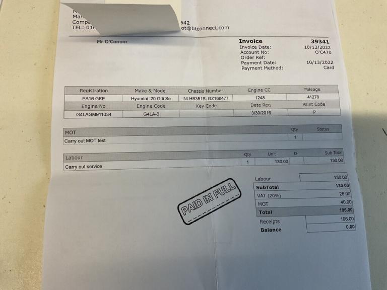 2016 Hyundai i20 1.2 GDI SE 5DR Hatchback Petrol Manual