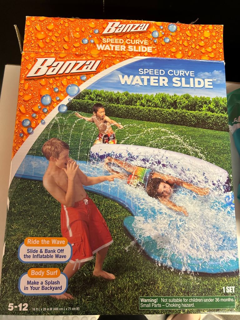 Slip & slide water game 