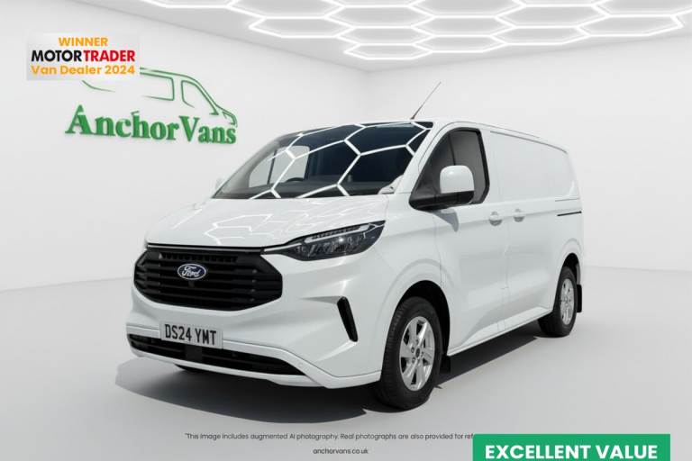 2024 Ford Transit Custom SWB L1H1 Low Roof 280 Limited Air Con Alloys Cruise Panel Van Diesel Manual