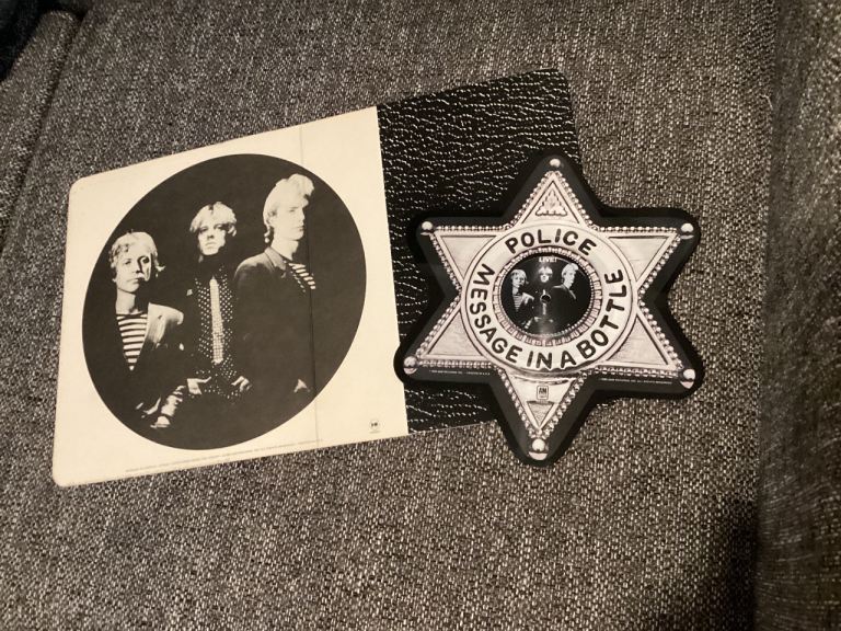 The Police Message in Bottle Picture Disc record Ex