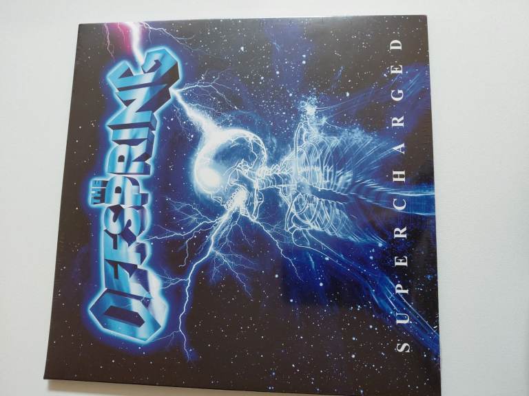 The offspring supercharged album with autographed limited edition art print