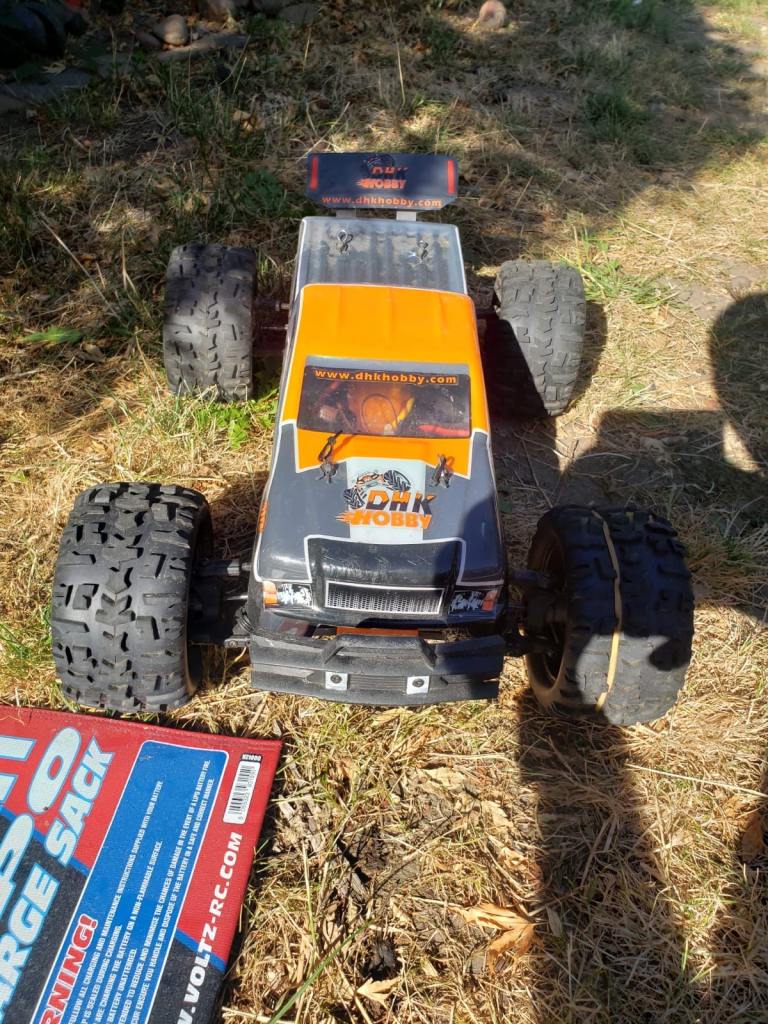Maximus RC Monster Truck with Remote and Spare Wheels
