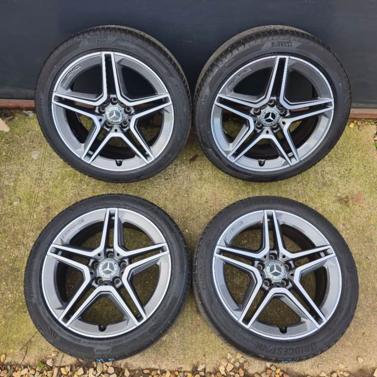 Genuine Mercedes C Class AMG 18" Alloy Wheels W205 W204 E W212
