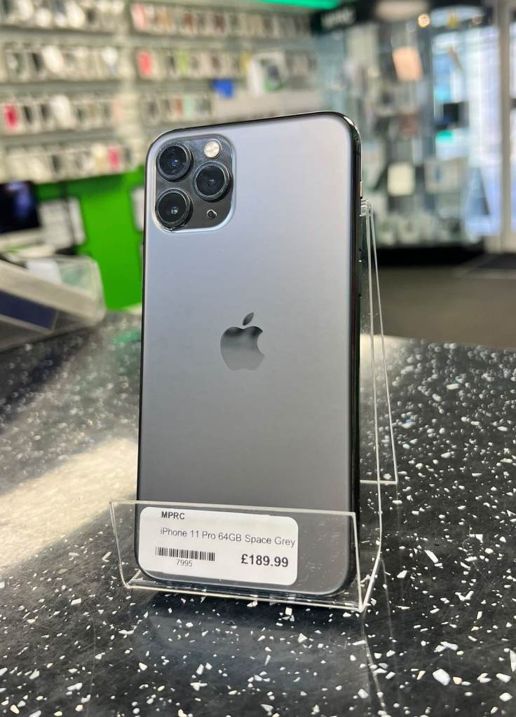 Apple iPhone 11 Pro 64GB – Grey – £189.99 - Fully Working & Tested