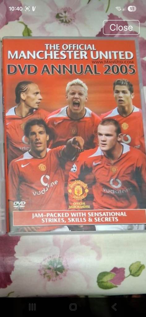 Manchester united dvd