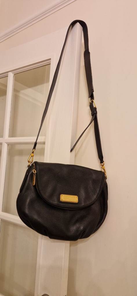 Marc Jacobs black leather bag