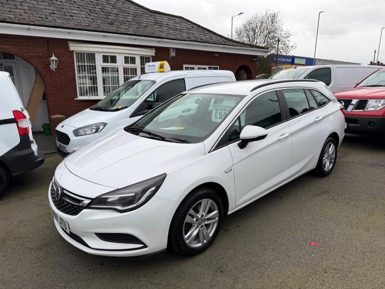 2019 69 VAUXHALL ASTRA 1.6 CDTI ECOTEC DESIGN SPORTS TOURER WHITE ESTATE POLICE