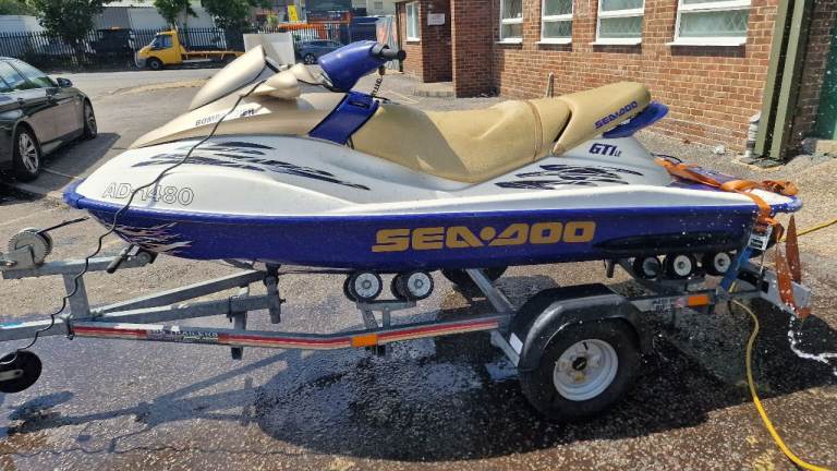 2002 Sea-Doo GTI LE 720 + SBS Trailer – Good Condition