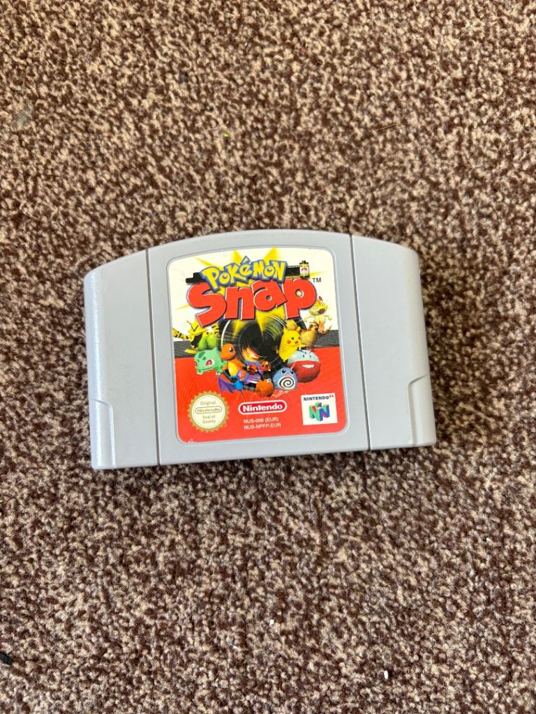 Pokémon Snap - Nintendo 64 game N64 - Cartridge Only PAL - Excellent Condition 