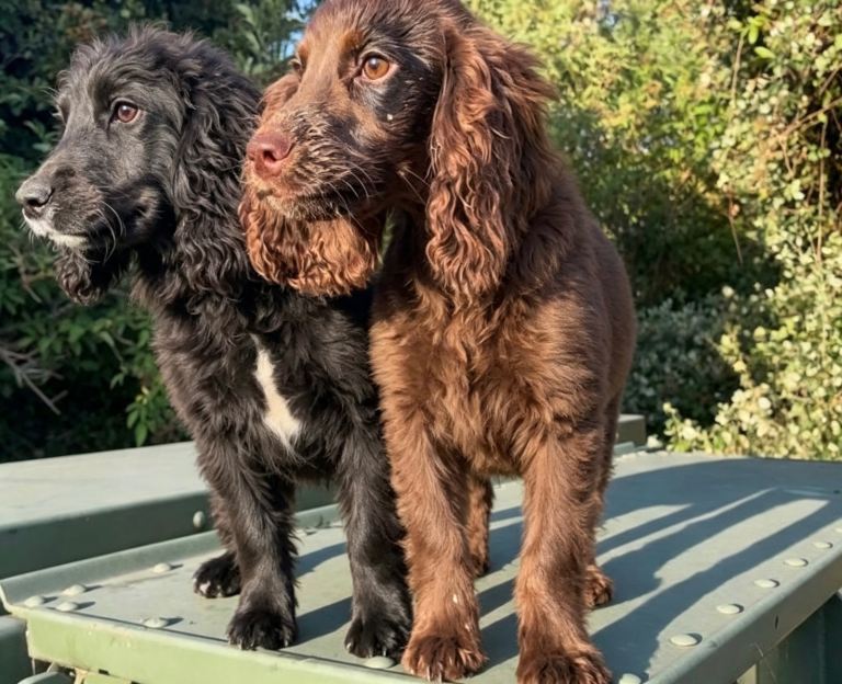 Cocker spaniel puppies
