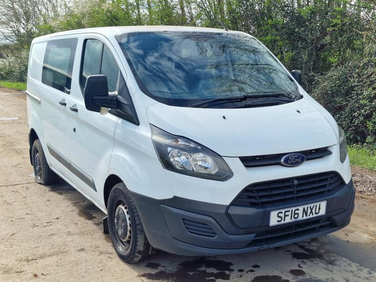 2016 Ford Transit Custom 310 ECO-TECH 5 Seat Crew Cab  Spares Repairs  160k
