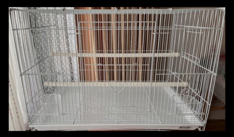 Bird cage white New bird cage