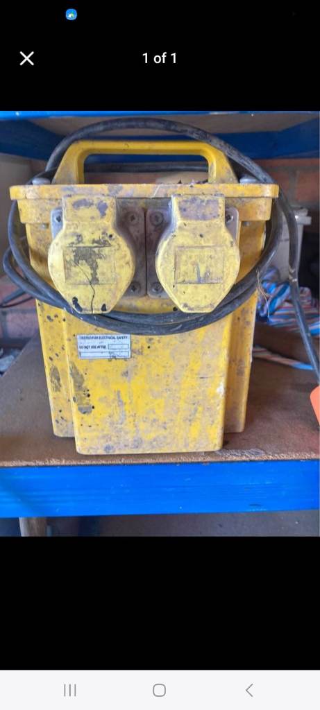 A 110v transformer