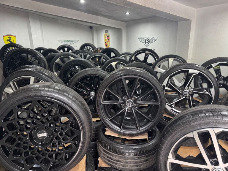 16” inch genuine Vw alloys wheels 5x112 golf caddy touran a3 with tyres