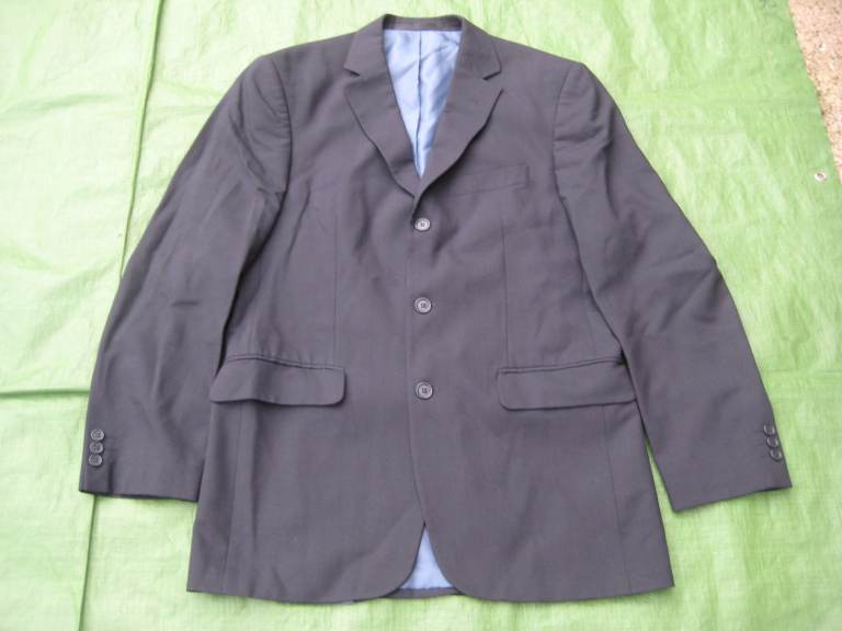 Marks and Spencer Dark Navy Blue Woollen Men's Jacket for £8.00