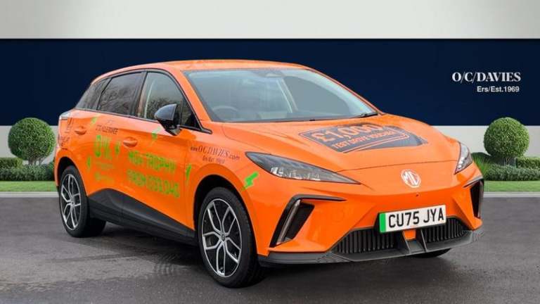 2025 MG MG4 64kWh Trophy Long Range Hatchback 5dr Electric Auto (203 ps) Automatic Hatchback Elec...