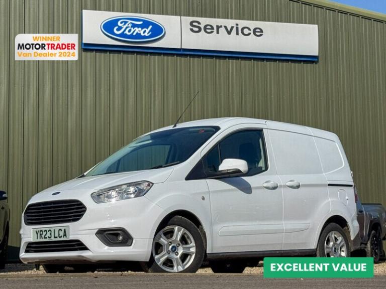 2023 Ford Transit Courier Petrol SWB L1H1 Low Roof Limited Air Con Alloys Sensors EURO 6 NO VAT P...