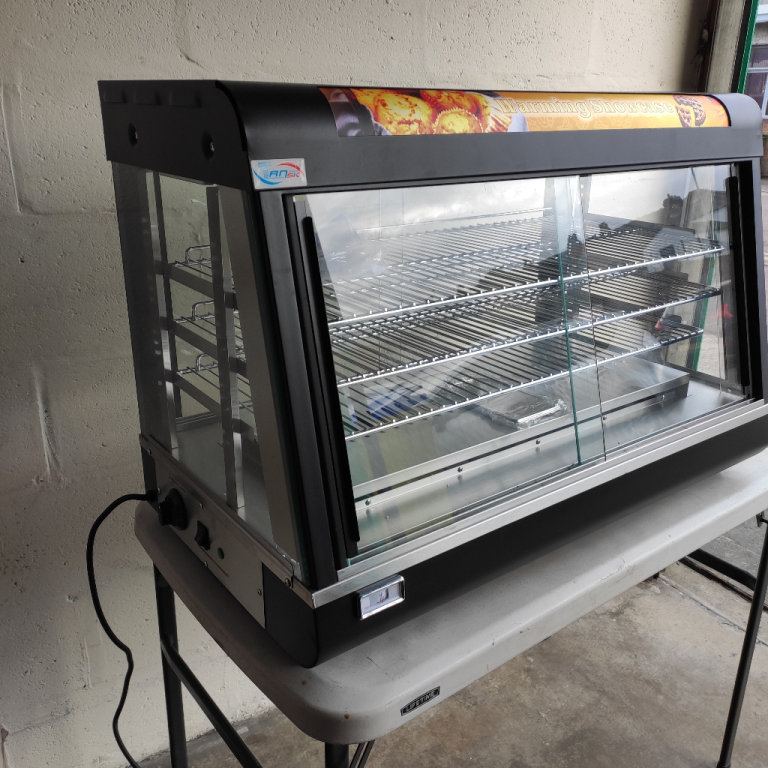 LARGE HEAVY DUTY ELECTRIC SHOWCASE FOOD WARMER DISPLAY CHICKEN HENNY PENNY