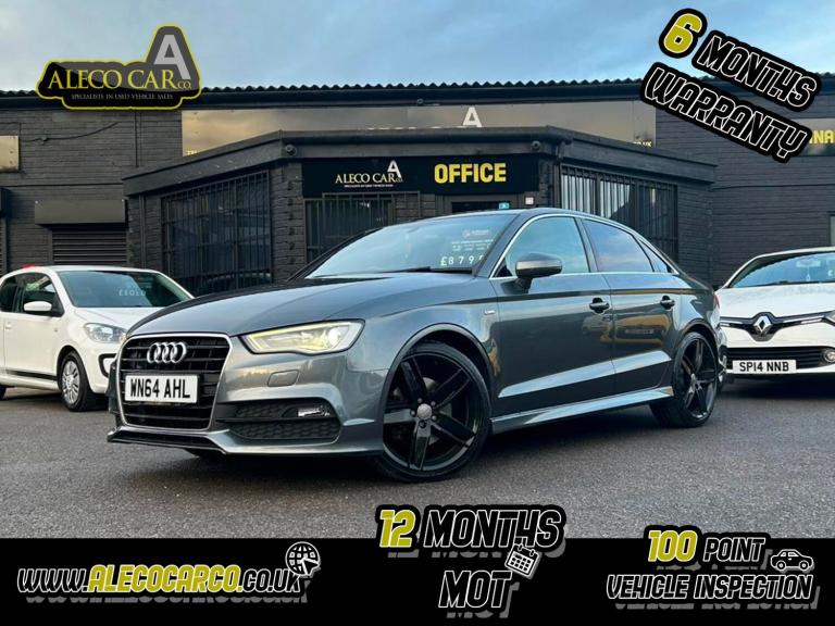 AUDI A3 1.8 TFSI S line Grey Manual Petrol 2014