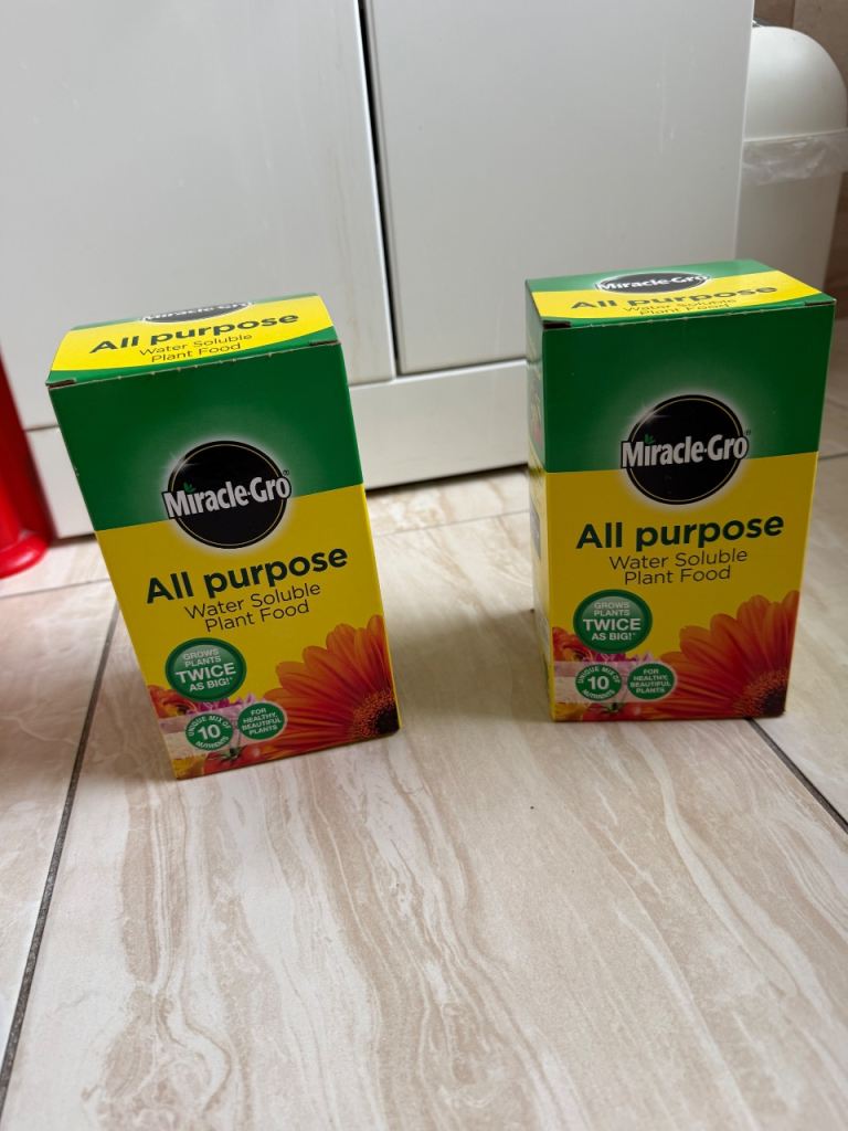 Miracle-Gro All Purpose Water Soluble Plant Food – NEW