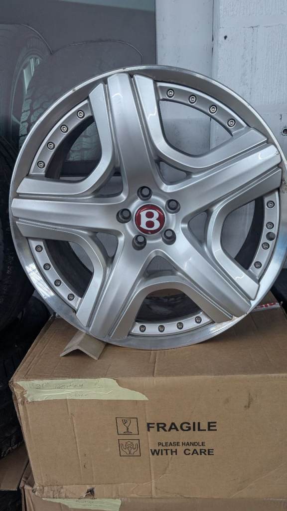4 X 5X112 Genuine Bentley 21" Mulliner Split Rim Alloy Wheel Alloys Set 3W0601025DA BARGAIN 🔥