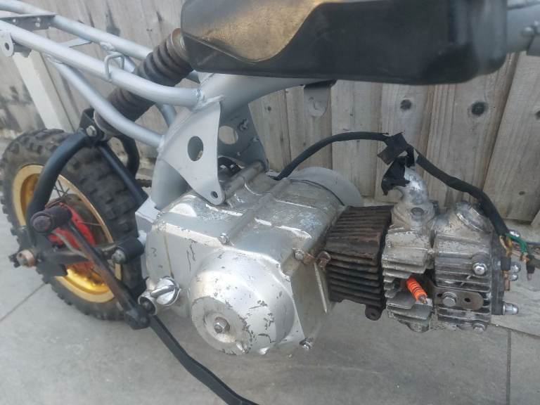 50cc semi Auto 4t kids motocross project 