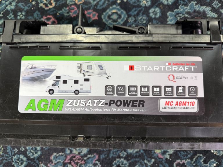 Caravan/Camper agm leisure battery