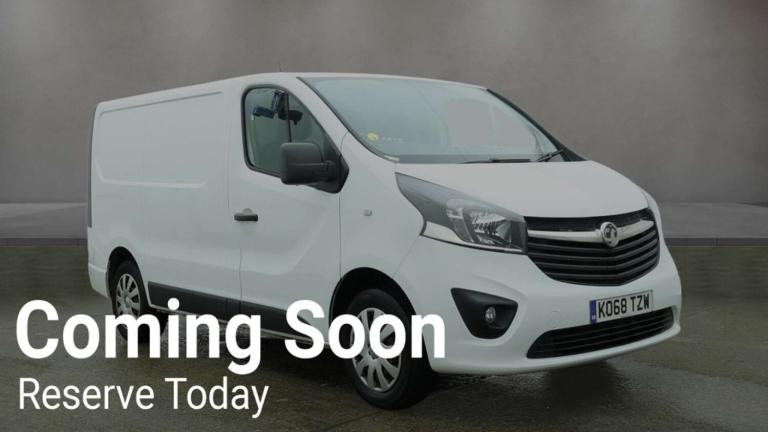 2019 Vauxhall Vivaro 2700 1.6CDTI 120PS Sportive H1 Van PANEL VAN DIESEL Manual