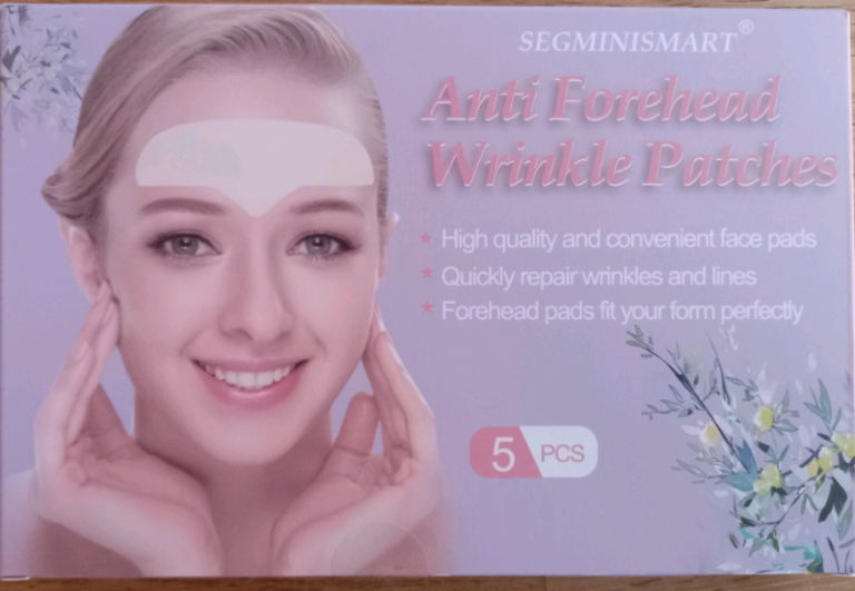 10 packs of 5 anti wrinkle forehead pads