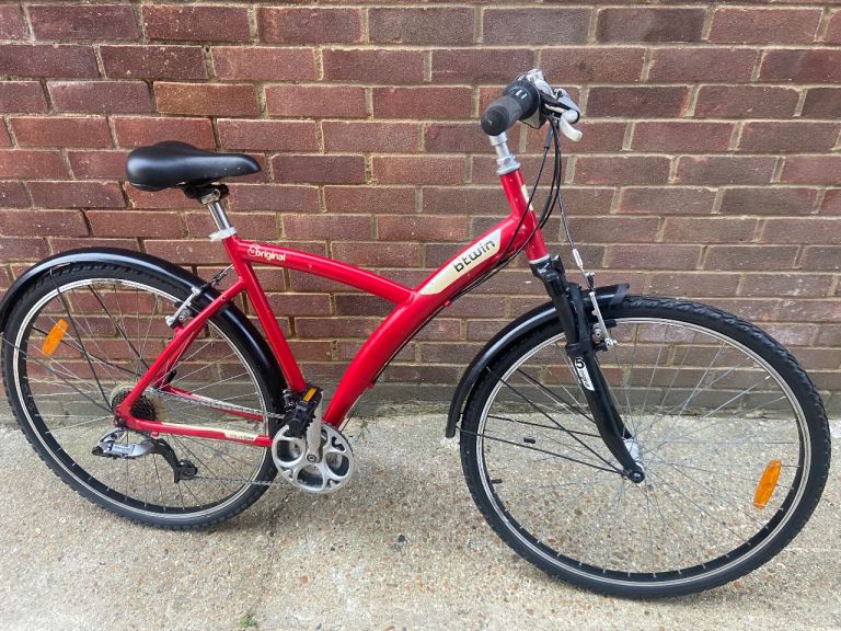 Adults B’Twin Original 5 City Bicycle 21 Speed Bike