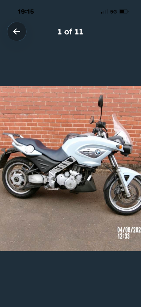 BMW, F650, 2002, 652 (cc)