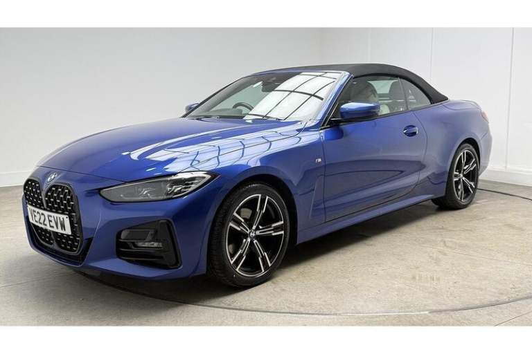 2022 BMW 4 Series 2.0 420i M Sport Convertible 2dr Petrol Auto Euro 6 (s/s) (184 ps) Convertible ...