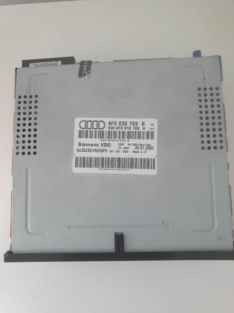 Audi A6 sat nav dvd reader unit