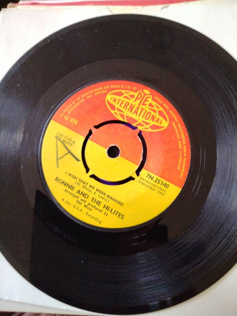 I wish that we were married Vinyl record 