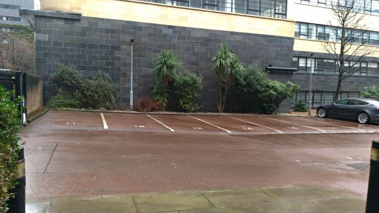 Gated Parking Space near Tower Bridge