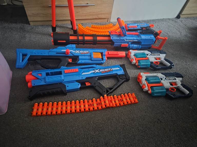 Nerf Gatlin gum style 