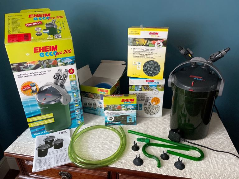 External canister filter