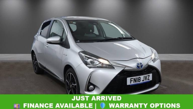 2018 Toyota Yaris 1.5 VVT-h Design Hatchback 5dr Petrol Hybrid E-CVT Euro 6 (s/s) (100 ps) Hatchb...