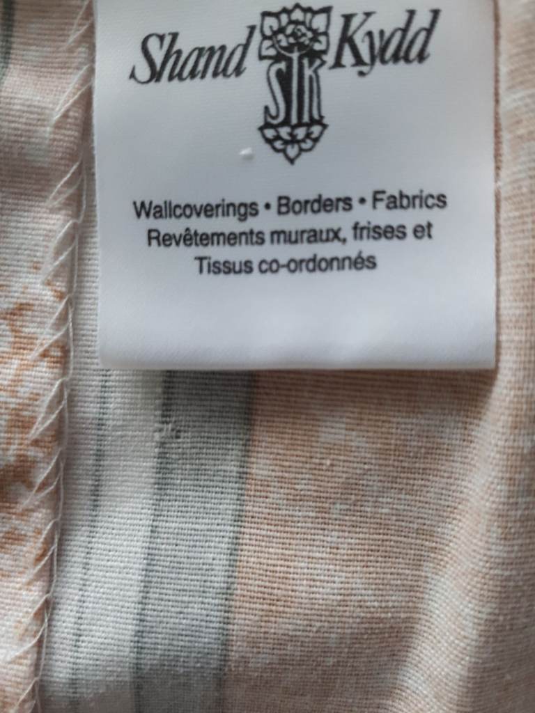 Unlined Shand Kydd Curtains 66 inch Wide x 58 inch Drop