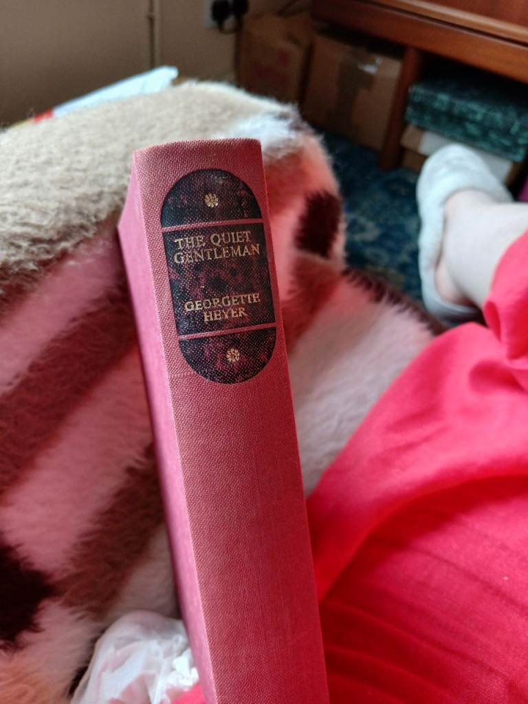 Georgette Heyer 'The Quiet Gentleman' Hardback Book – Good Condition