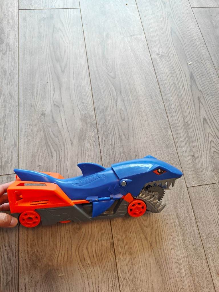 Blue and Orange Shark Toy Car – Good Condition | in Paisley ...