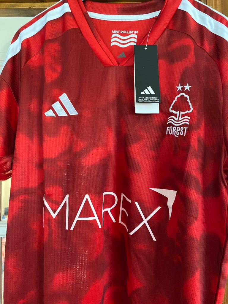 Adidas Nottingham Forest Football Shirt – Brand New with Tags