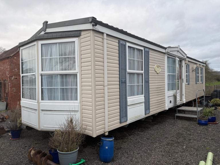 ATLAS OVATION 39X12ft • RARE STATIC CARAVAN 1 BED • DG • BATH • OFF SITE 