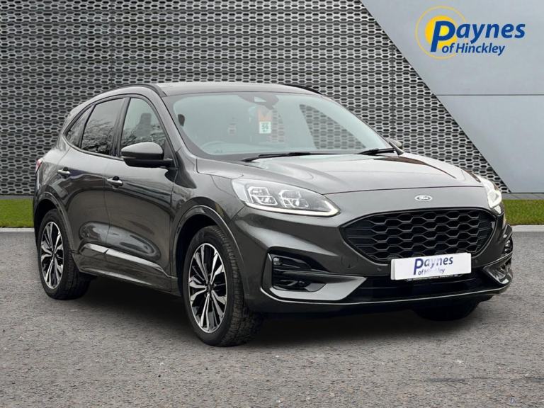 2022 Ford Kuga ST-Line X 2.0L 190PS AUTO in Magnetic Grey 1 OWNER FSH LEATHER