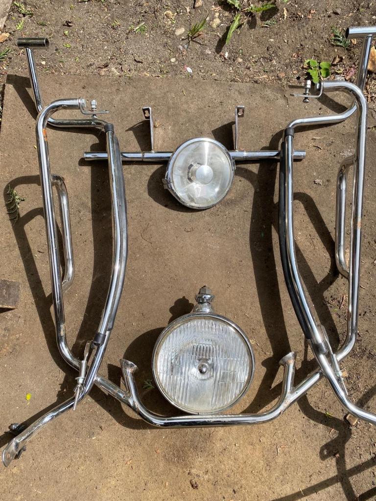 Vespa px crash bars 